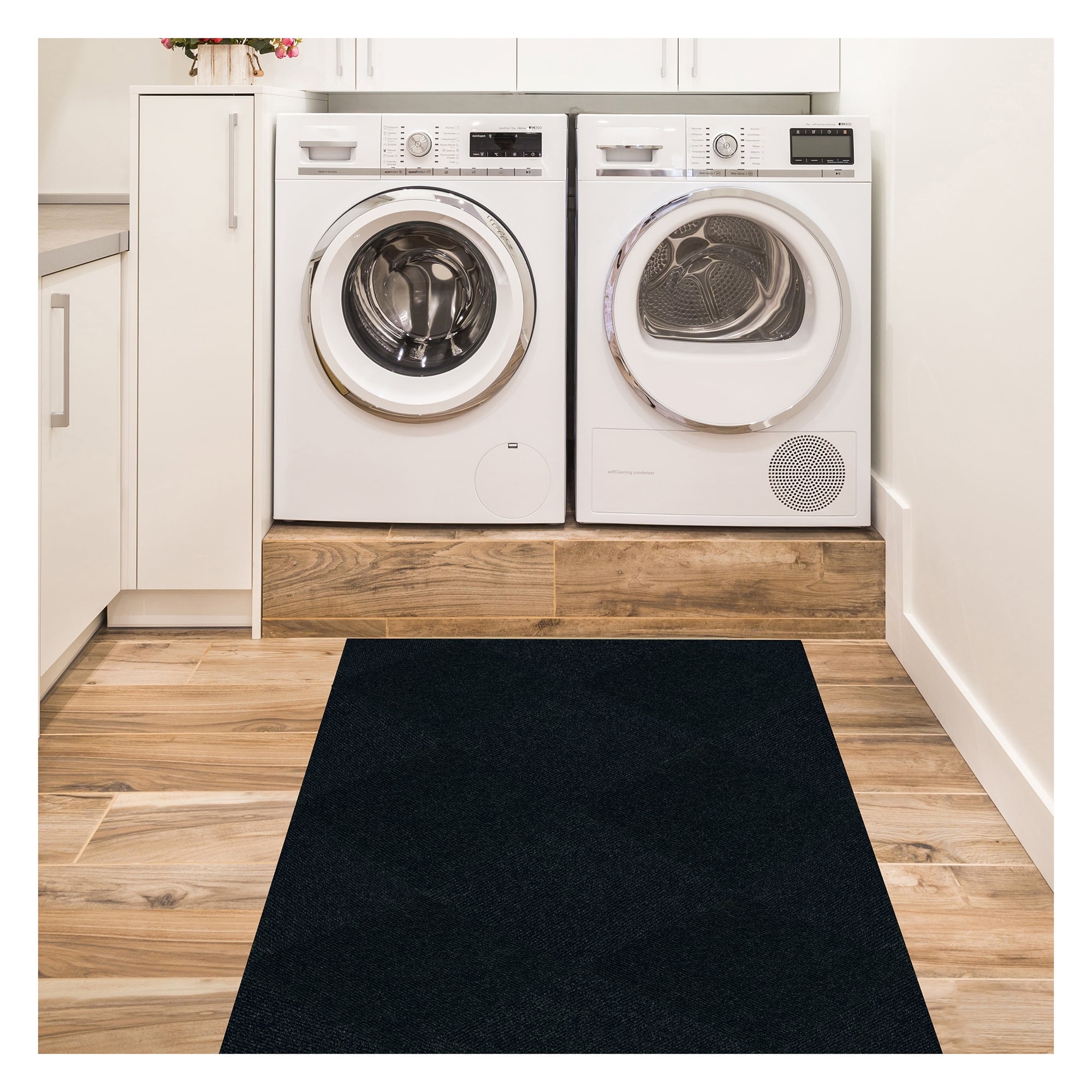 Foss Floors ModMat Ribbed 18"x18" Peel and Stick Indoor/Outdoor Carpet